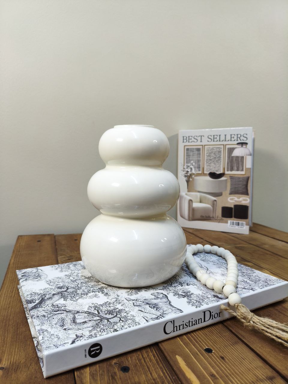 گلدان شیشه ای طرح ویانا الوان دنیز