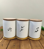 پاسماوری درب چوبی 3 عددی