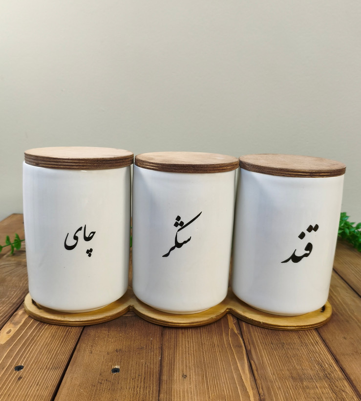 پاسماوری درب چوبی 3 عددی