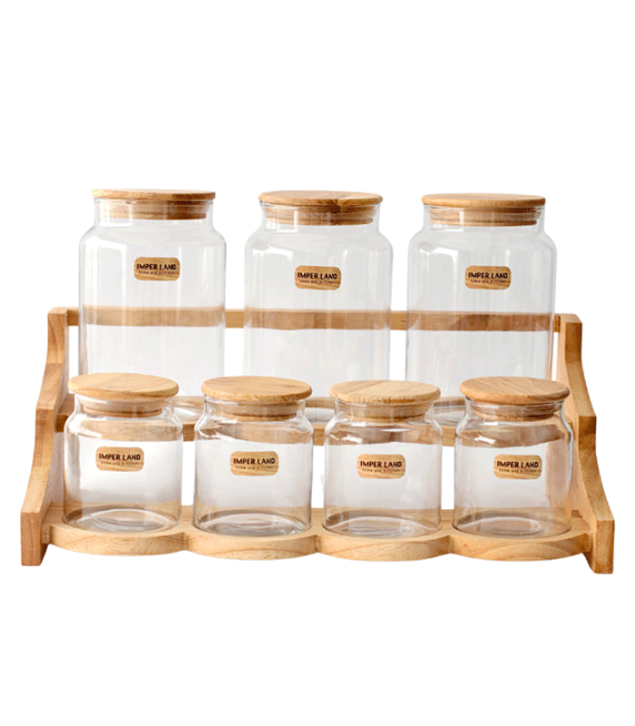 ست جا ادویه 7 پارچه امپرلند مدل رابرت