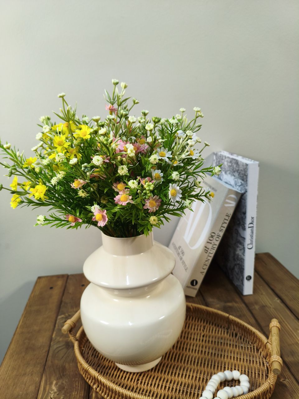 گل مصنوعی مدل مینا ریز